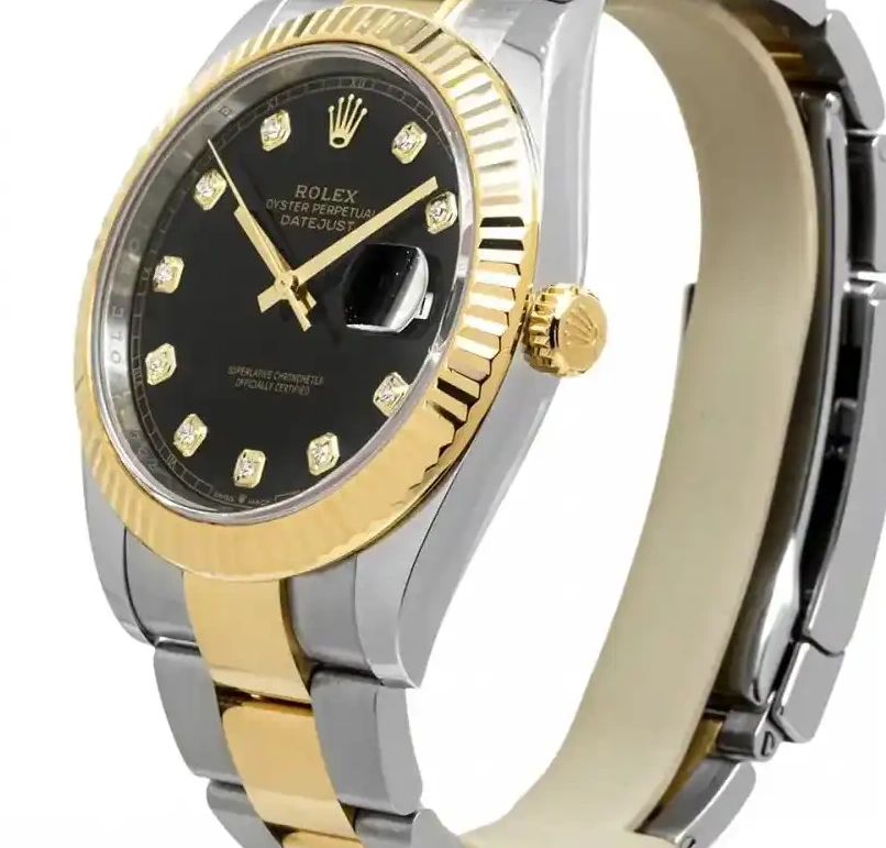 PrestigiousJewelrys & Stainless Gold Steel 126333 Datejust Rolex 0610